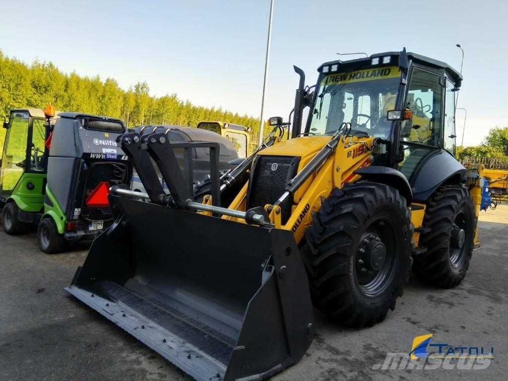 New Holland B 115 D Rendegravere