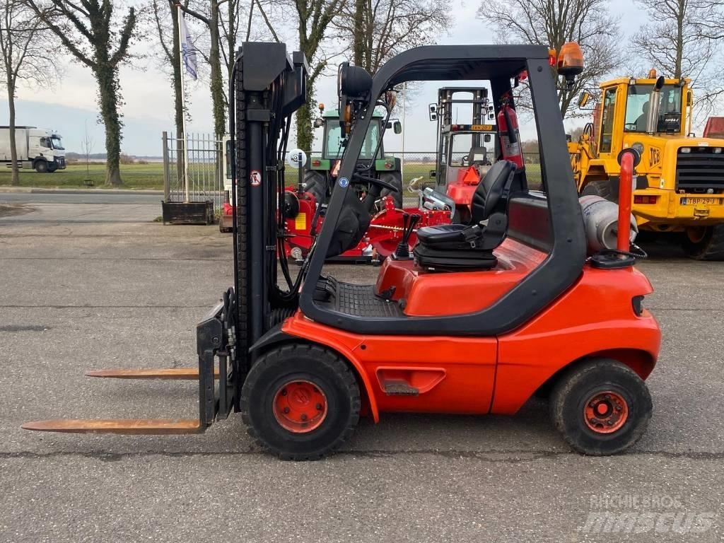 Linde H25T LPG gaffeltrucks