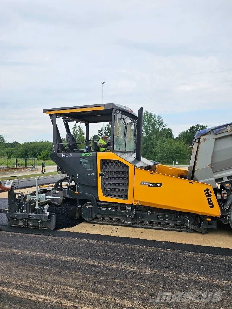 ABG 6820 Asfaltudlæggere