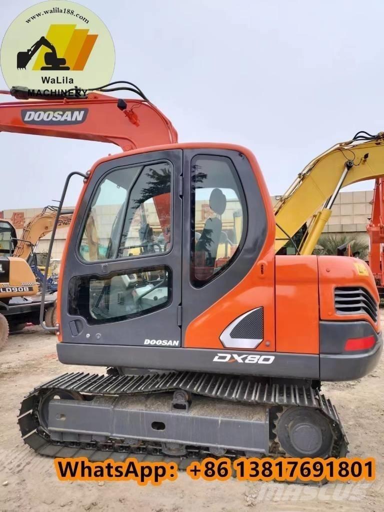 Doosan DX 80 R Midi-gravemaskiner 7t - 12t
