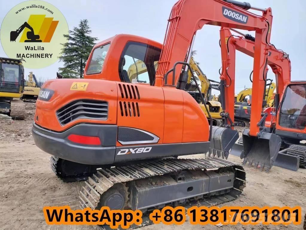 Doosan DX 80 R Midi-gravemaskiner 7t - 12t