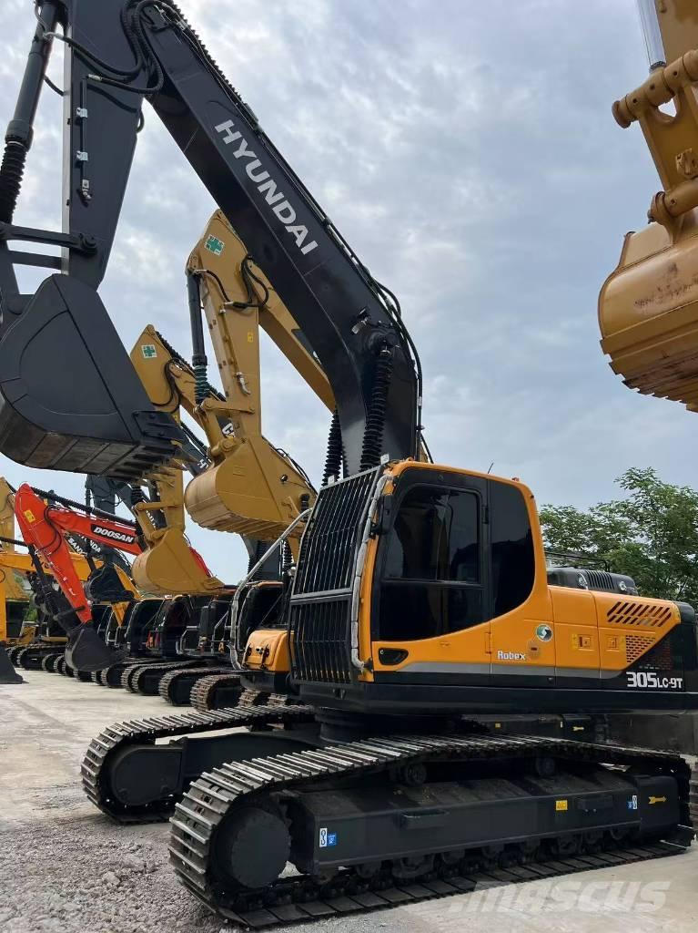 Hyundai R305LC-9T Gravemaskiner på larvebånd