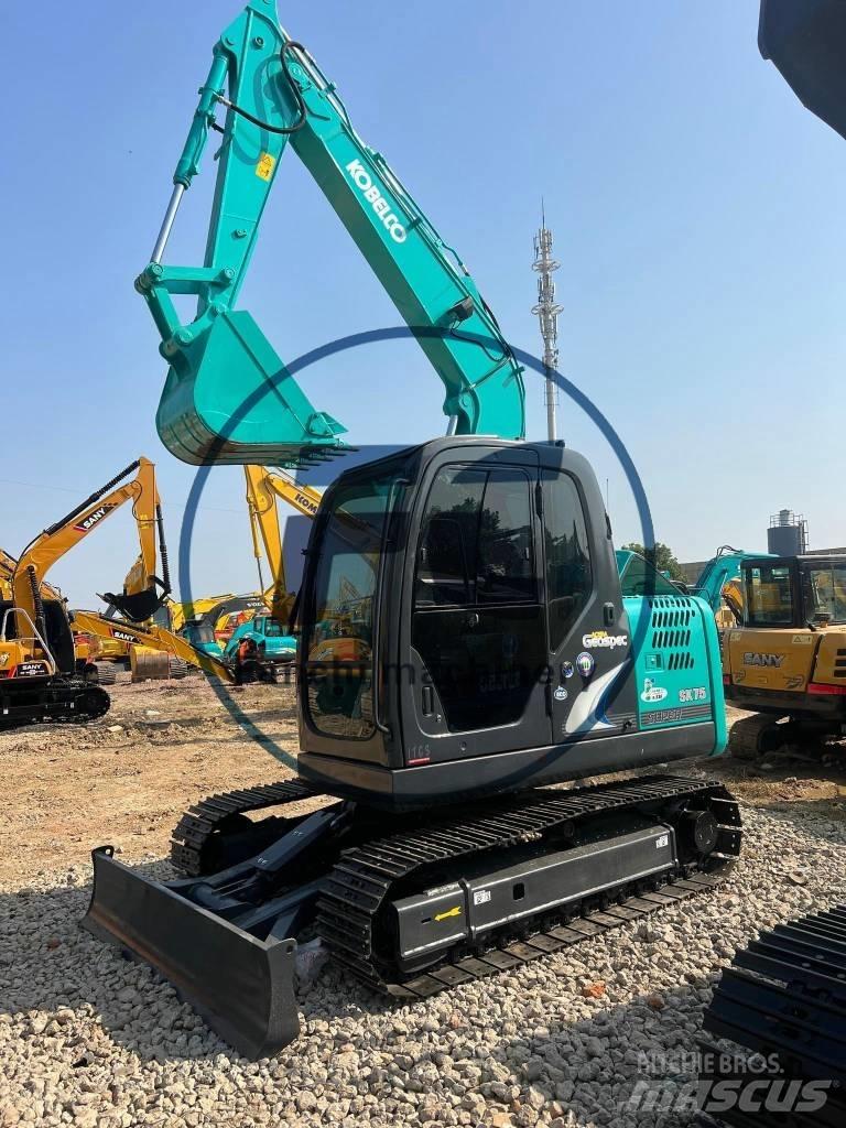 Kobelco SK 75 Gravemaskiner på larvebånd