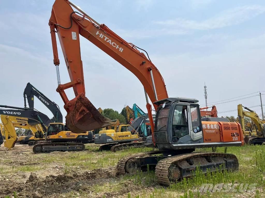 Hitachi ZX350 Gravemaskiner på larvebånd