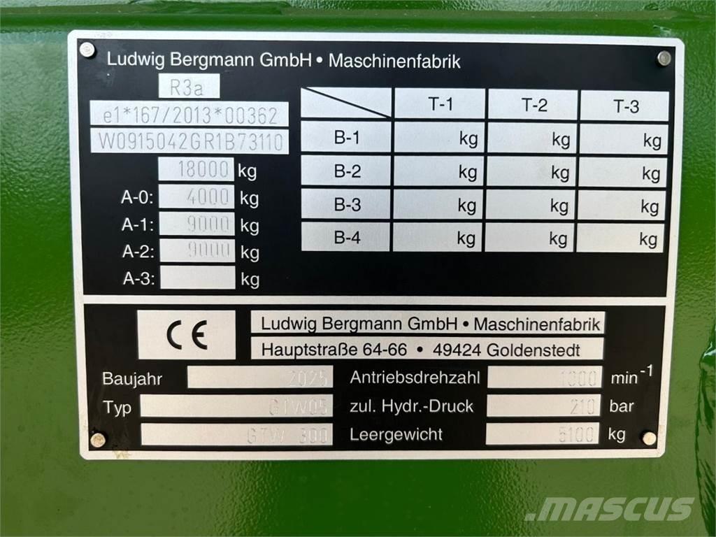 Bergmann GTW 300 Selvlæssende vogne