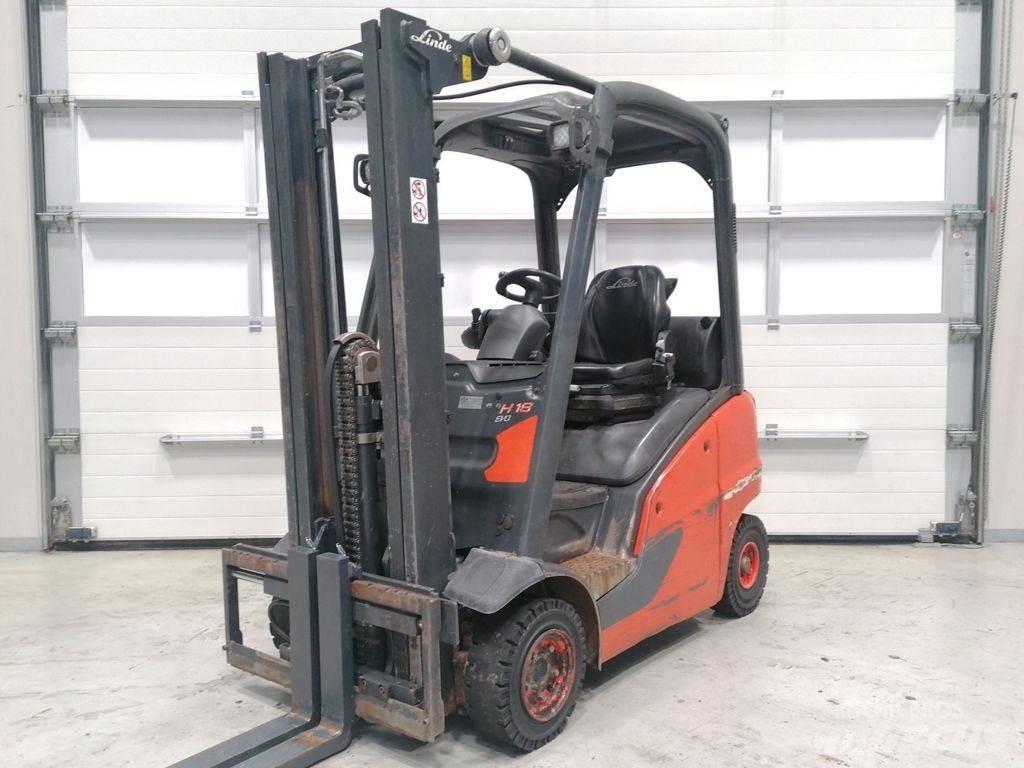 Linde H18D-02 Diesel gaffeltrucks