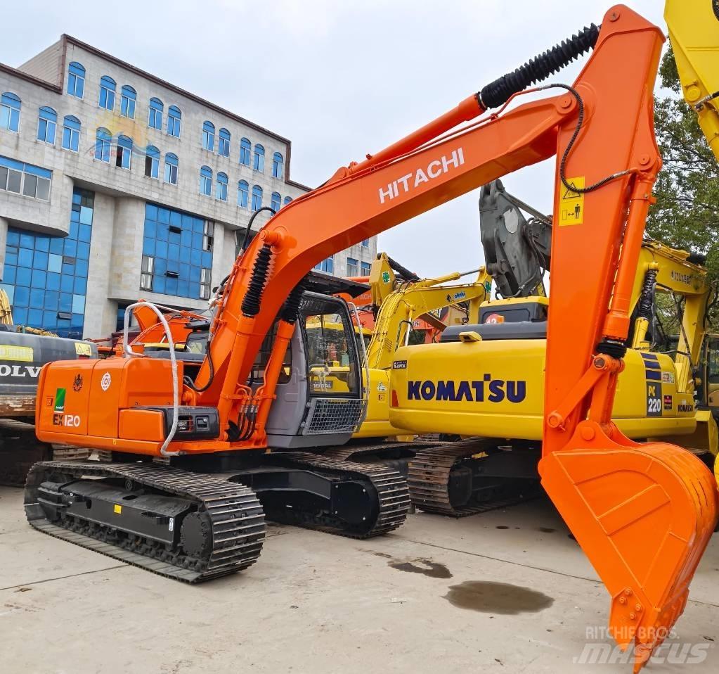 Hitachi EX 120 Gravemaskiner på larvebånd