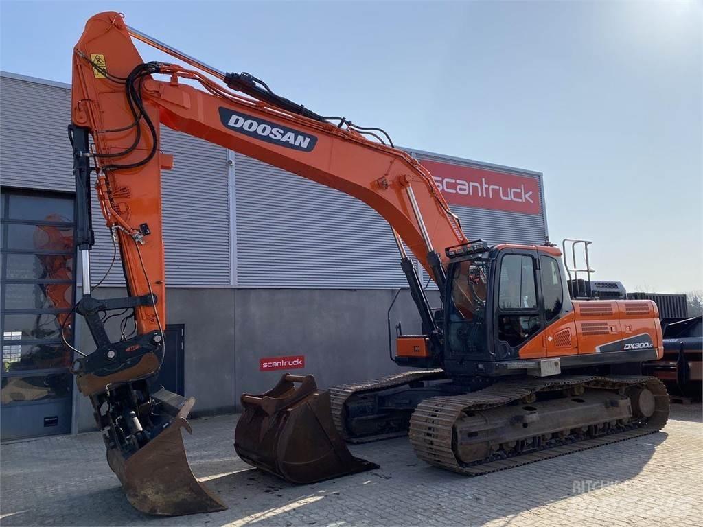 Doosan DX300LC-5 Gravemaskiner på larvebånd