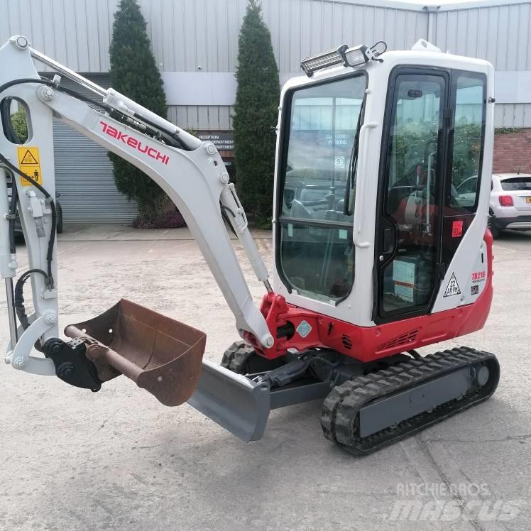 Takeuchi TB216 Minigravemaskiner