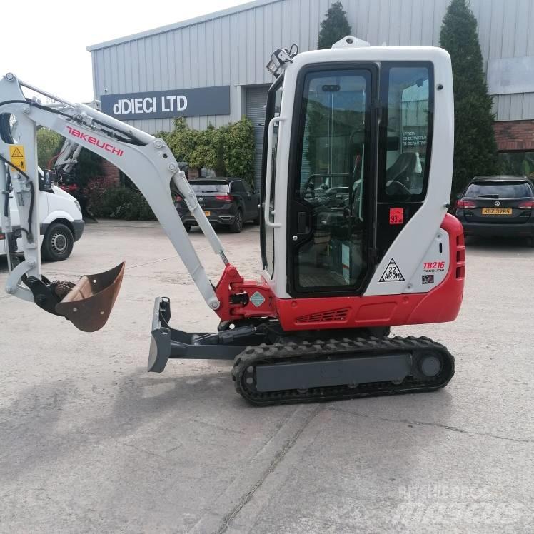 Takeuchi TB216 Minigravemaskiner