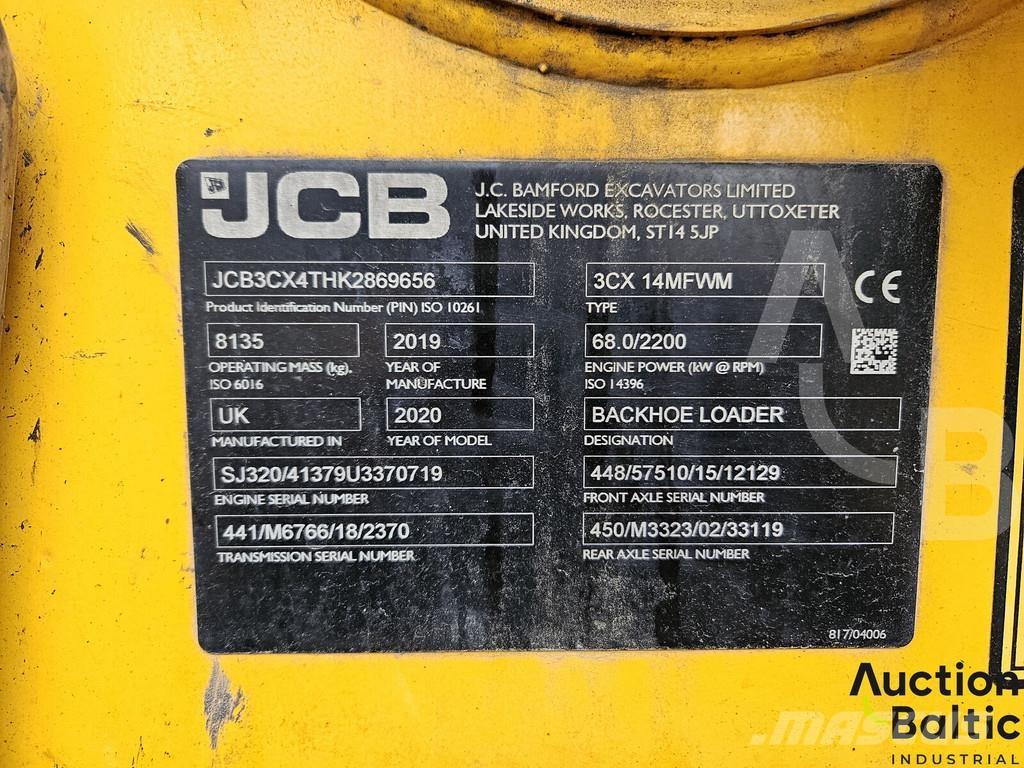 JCB 3 CX Rendegravere