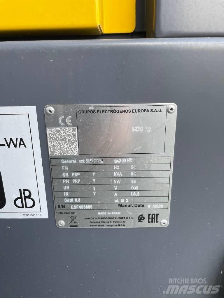 Atlas Copco QAS 60 Entreprenør - Andet