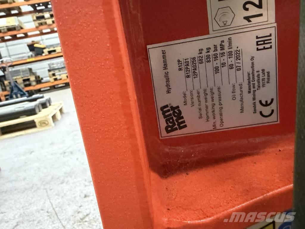 Rammer R12P Hydraulik / Trykluft hammere