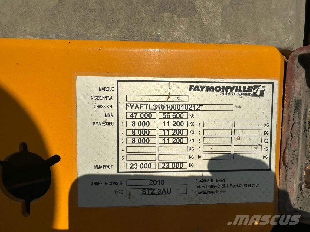 Faymonville STZ-3AU Semi-trailer blokvogn