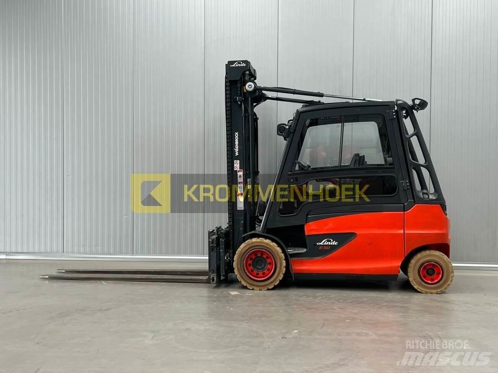 Linde E 50 HL El gaffeltrucks
