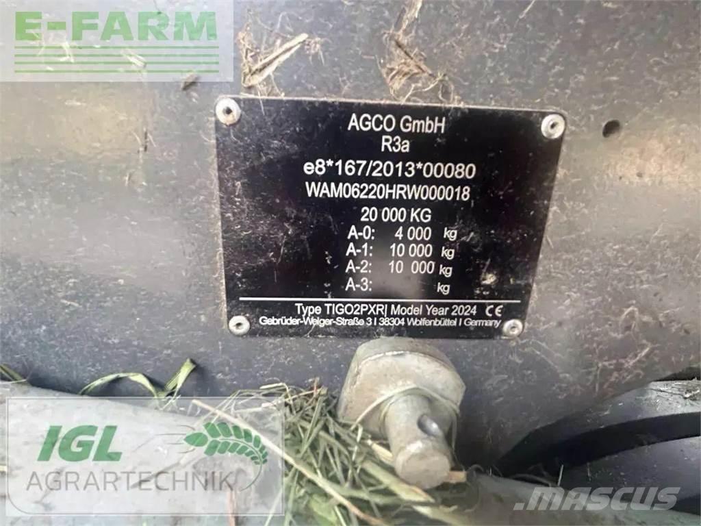 Fendt tigo 60 pr Andre Semi-trailere