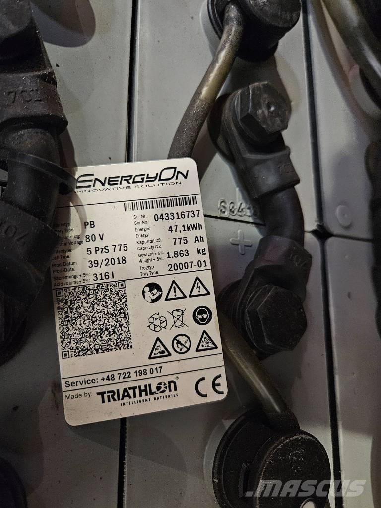 Linde E25HL 600 El gaffeltrucks