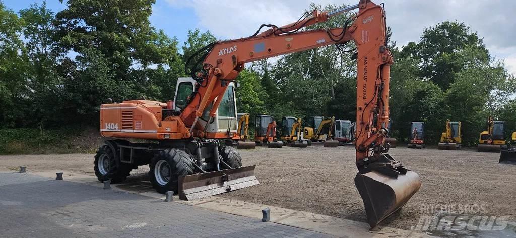 Atlas 1404 Gravemaskiner på hjul