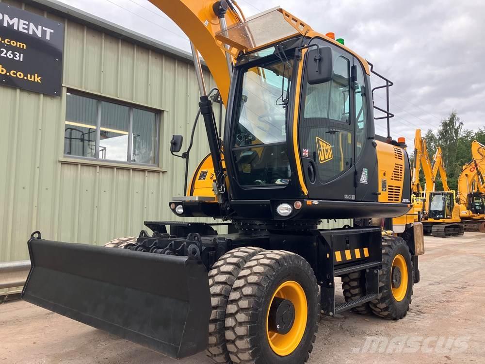 JCB JS145W Gravemaskiner på hjul