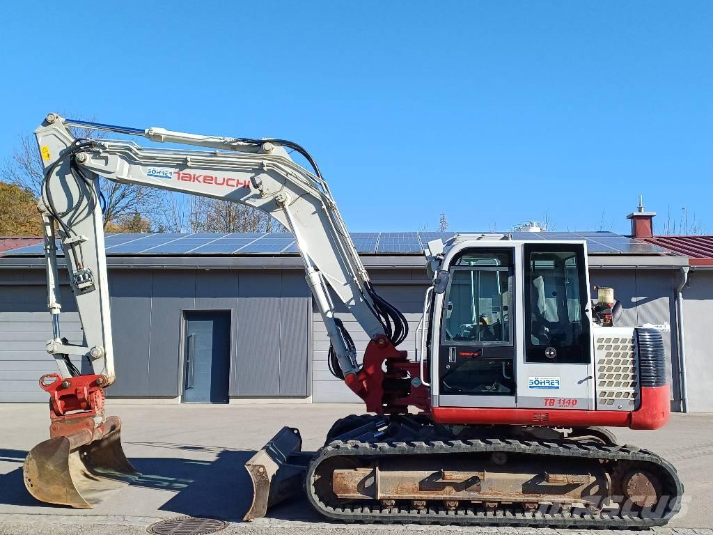 Takeuchi TB 1140 Gravemaskiner på larvebånd
