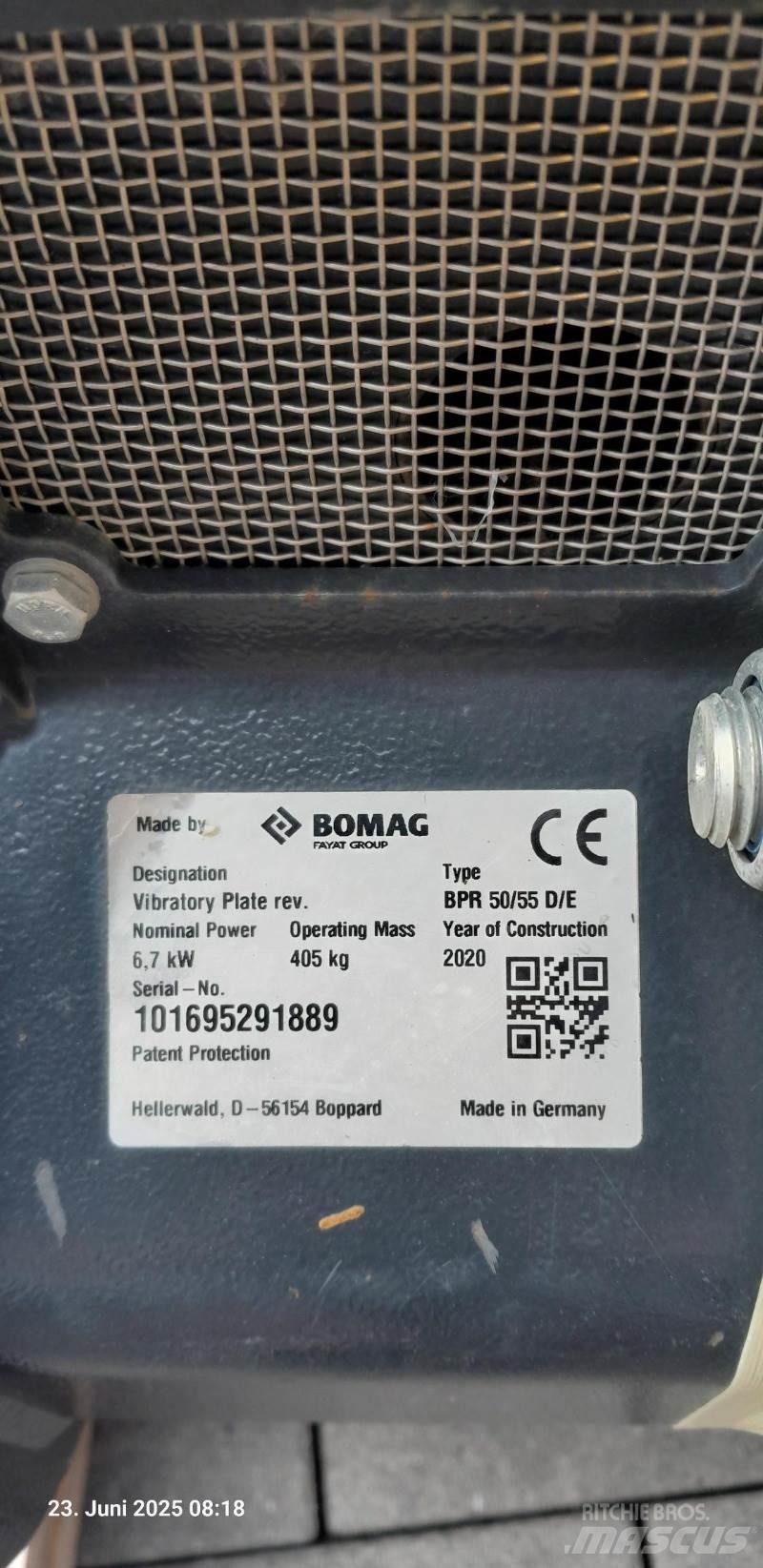 Bomag BPR 50/55 DE Vibratorer