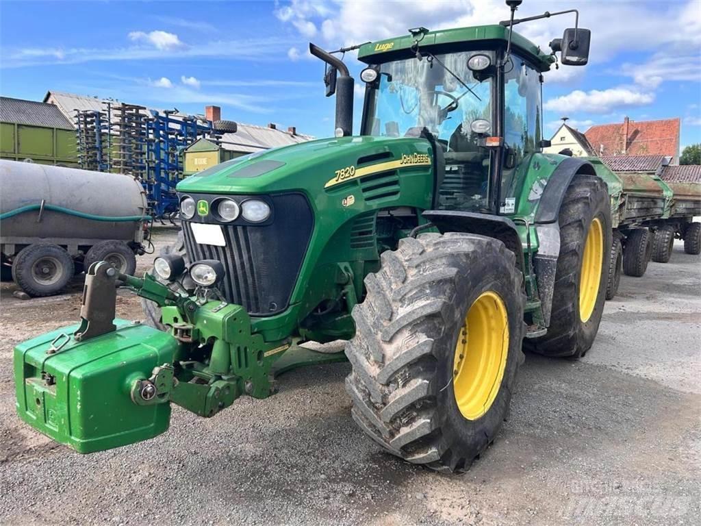 John Deere 7820 Traktorer
