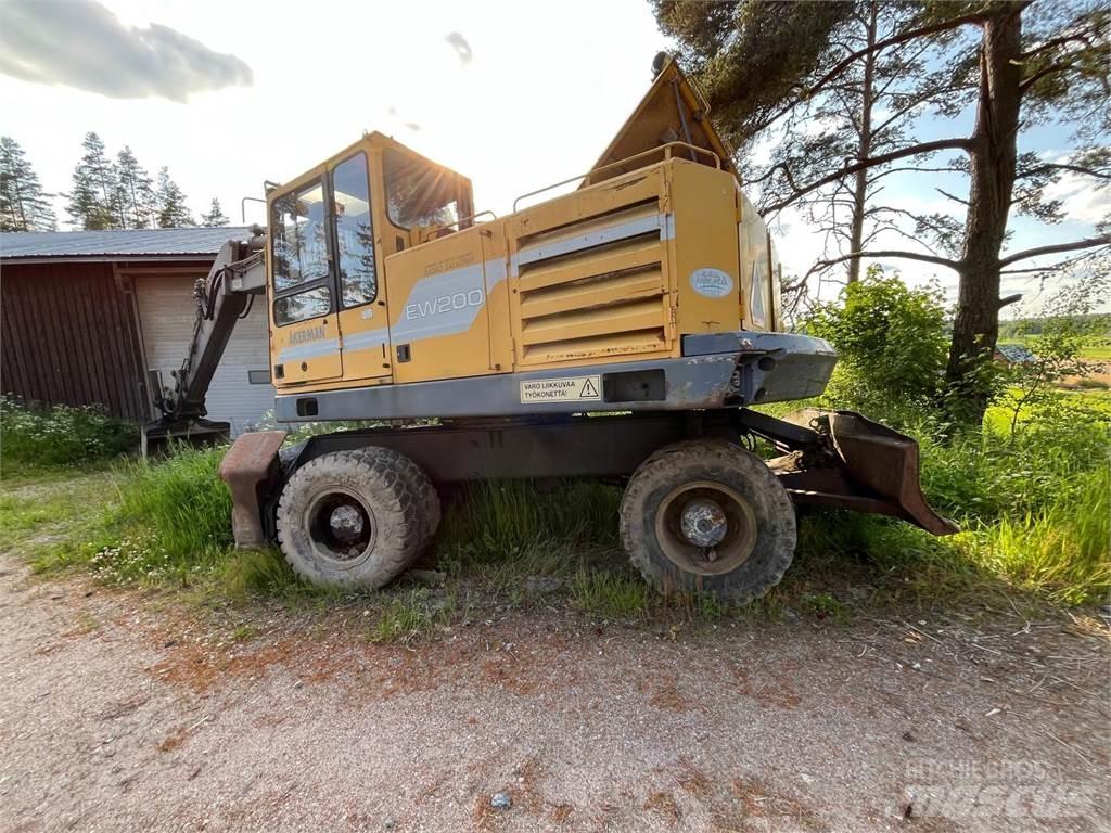 Åkerman EW200 4X4 Gravemaskiner på hjul