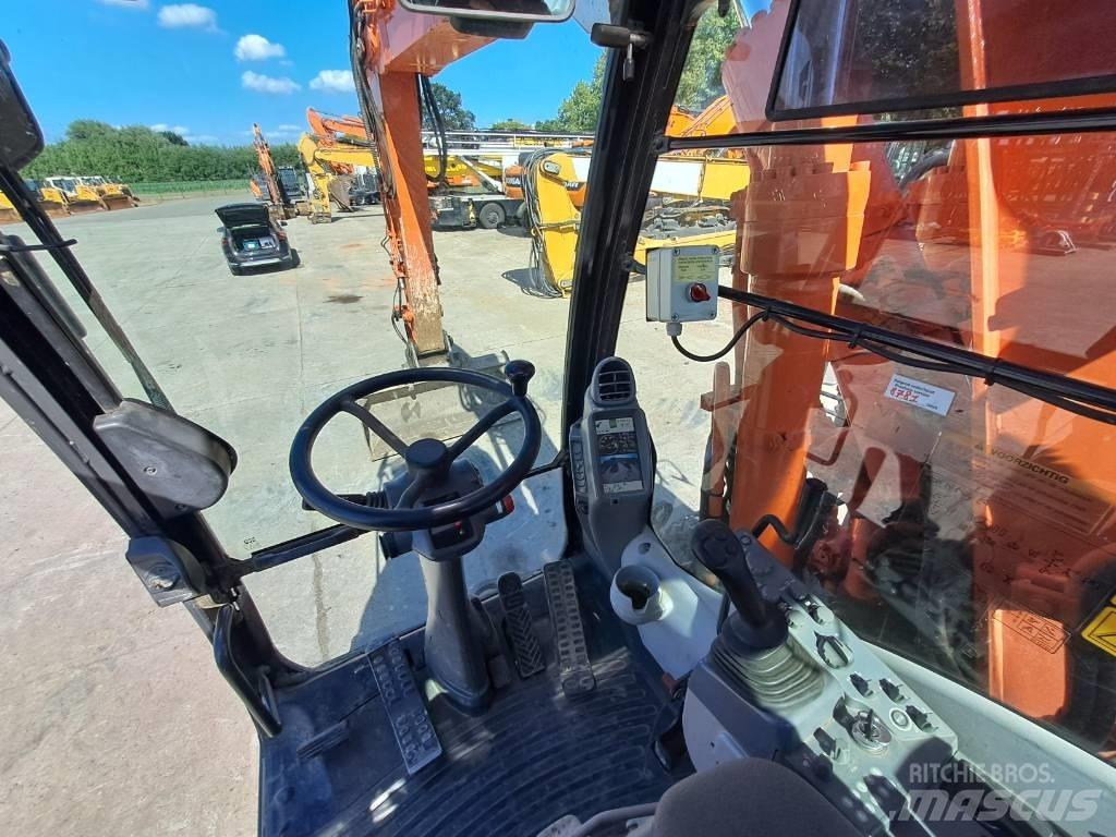 Hitachi ZX 170 W-5 B Gravemaskiner på hjul