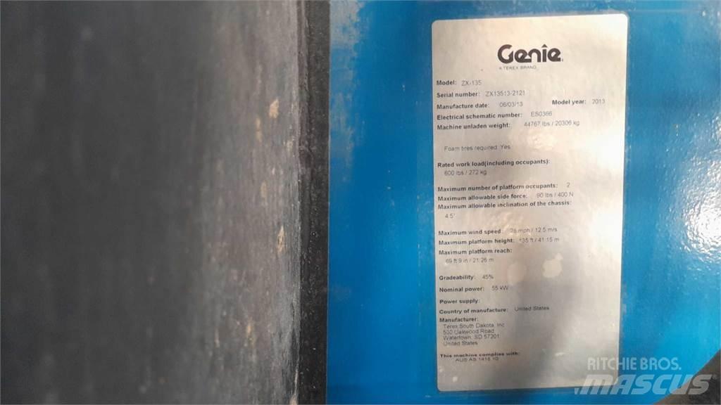 Genie Z135/70 Bomlifte med knækarm