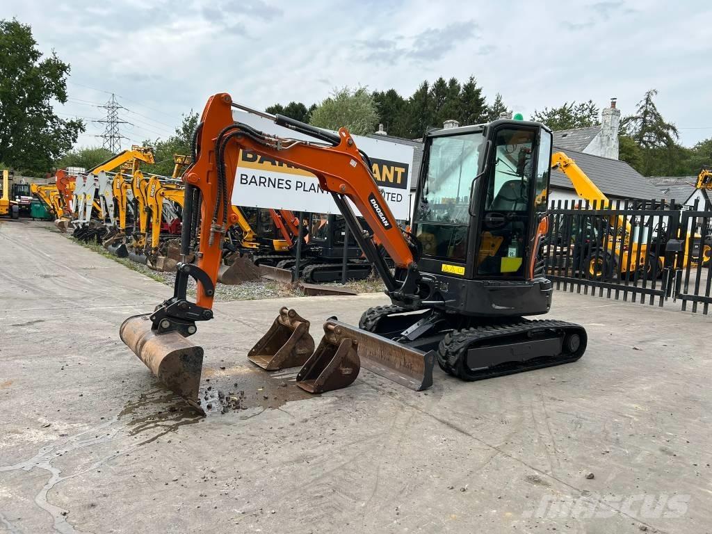Doosan DX 27 Z Minigravemaskiner