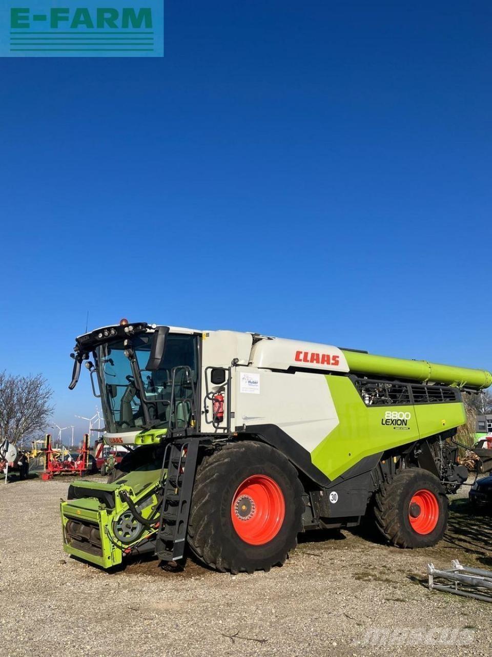 CLAAS lexion 8800 Mejetærskere