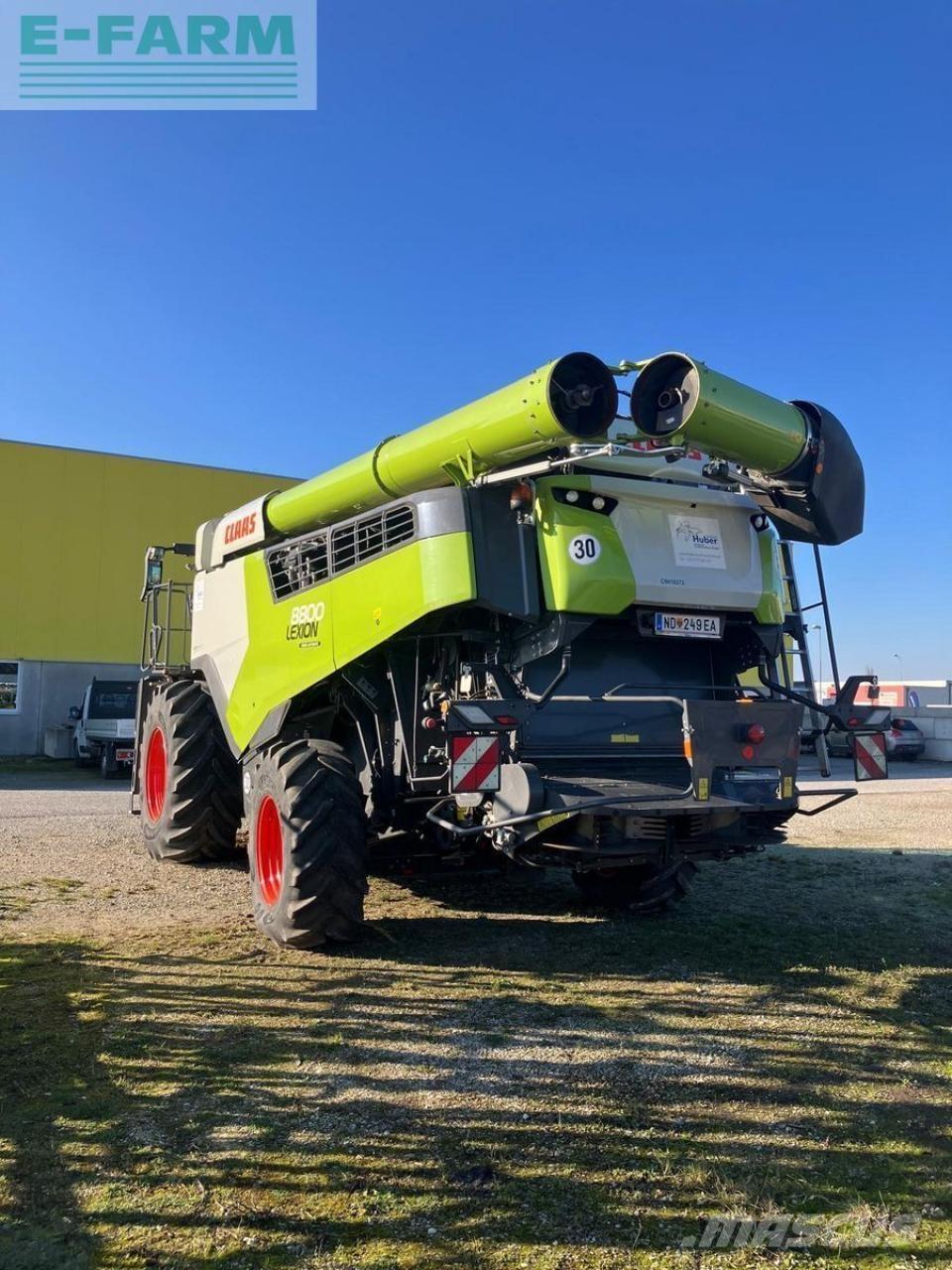 CLAAS lexion 8800 Mejetærskere