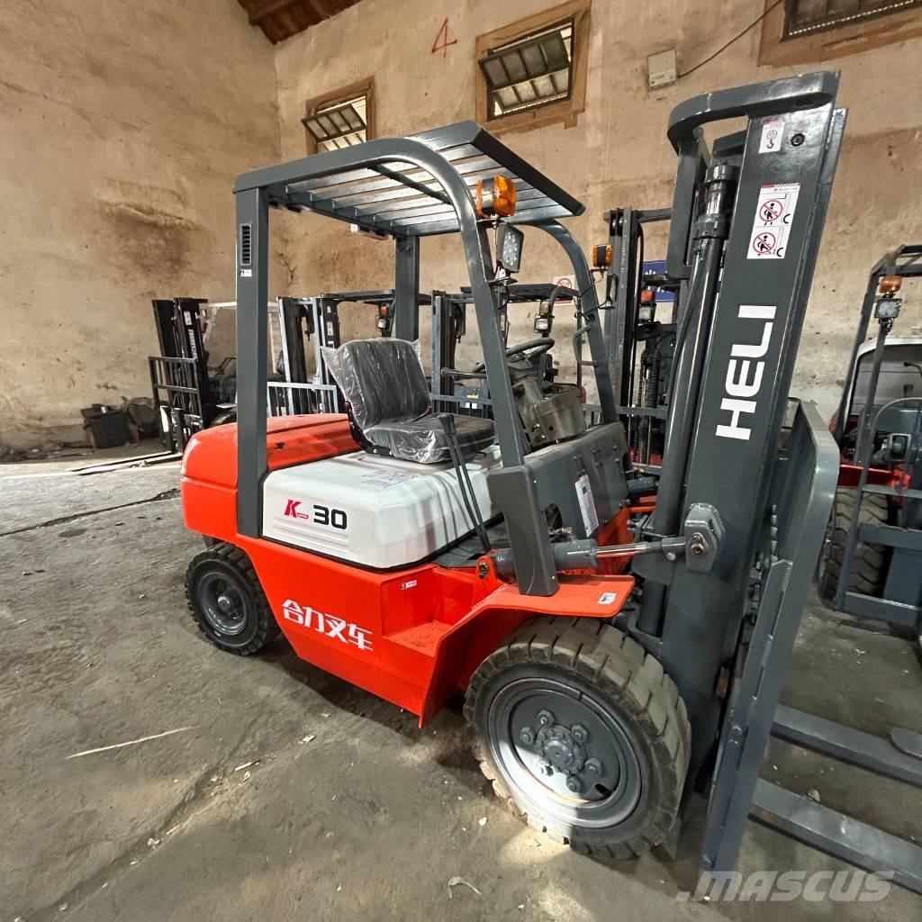 Heli 3t Diesel gaffeltrucks