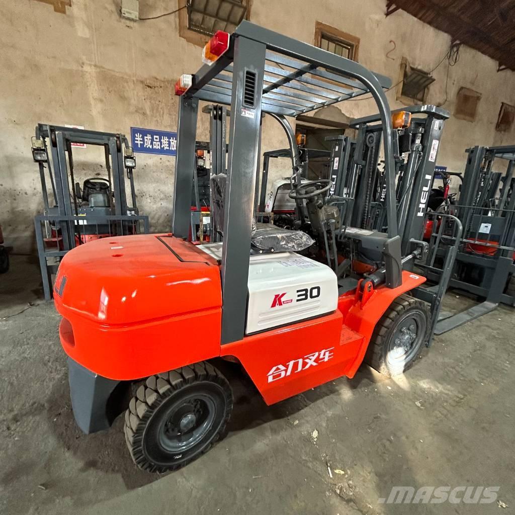 Heli 3t Diesel gaffeltrucks