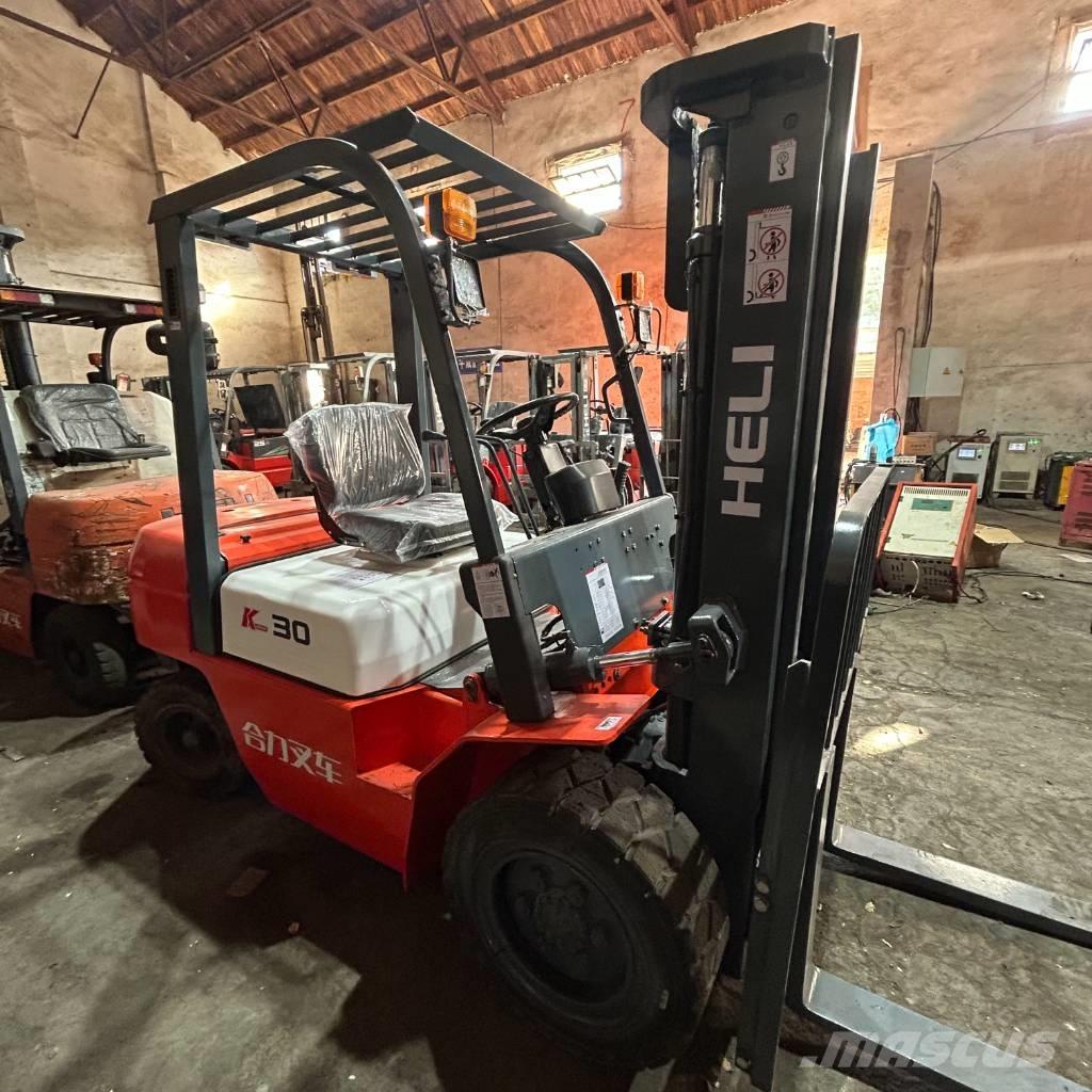 Heli 3t Diesel gaffeltrucks