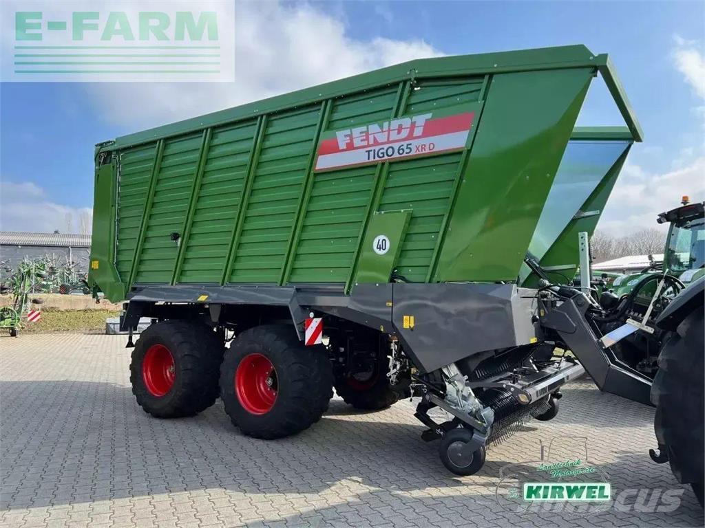 Fendt tigo 65 xr Andre Semi-trailere