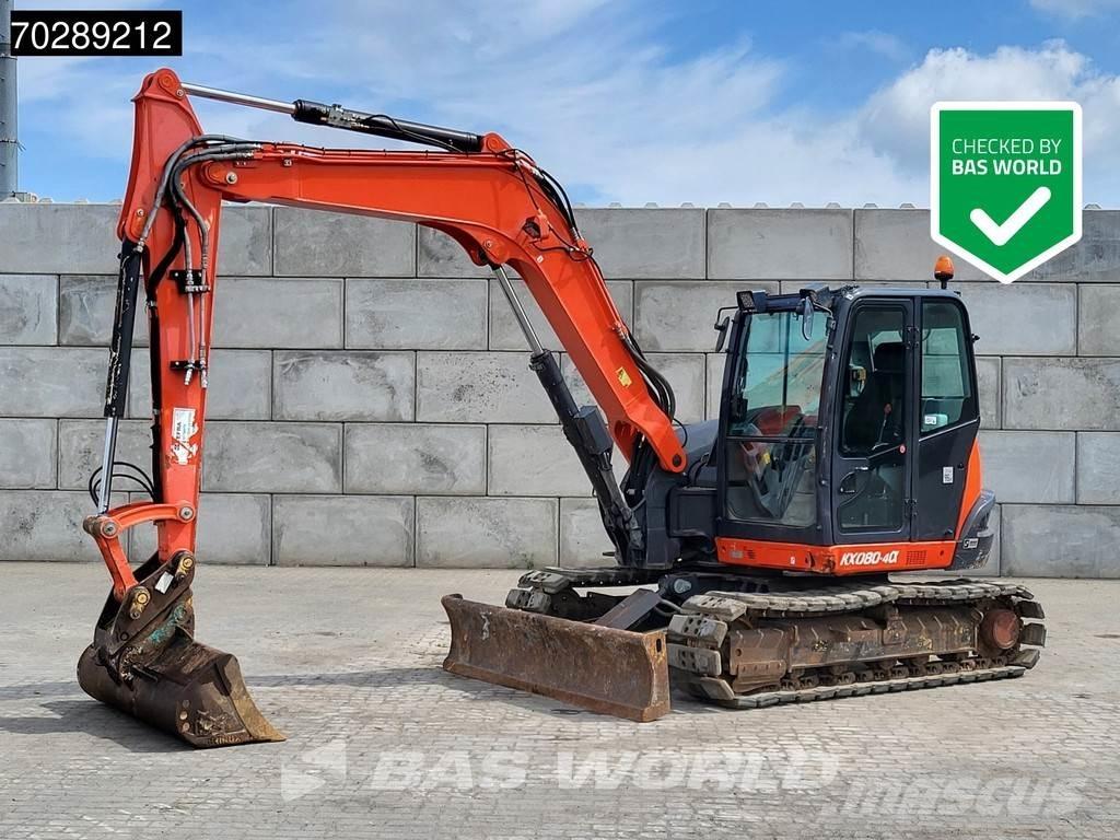 Kubota KX080 -4a Minigravemaskiner