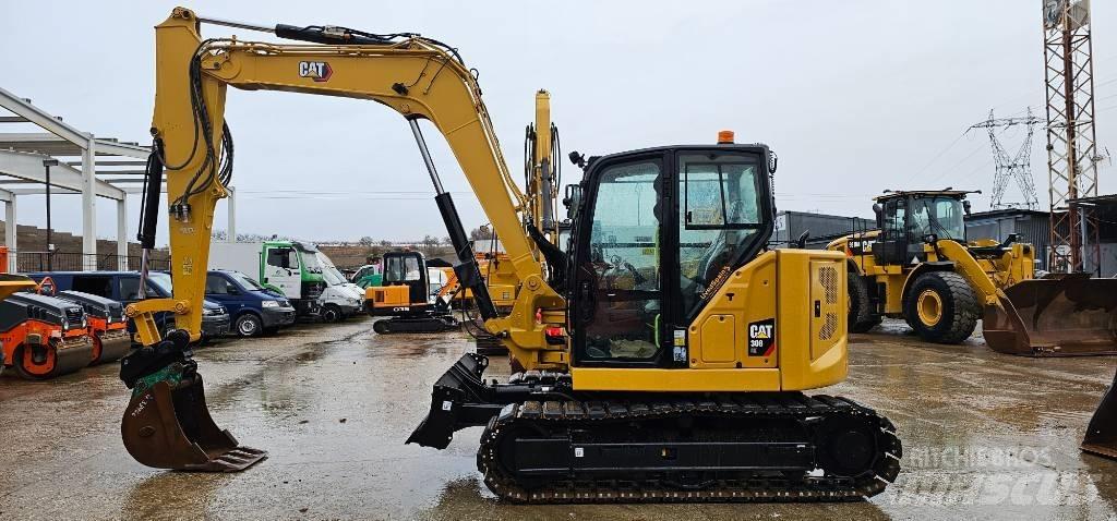 CAT 308 Midi-gravemaskiner 7t - 12t