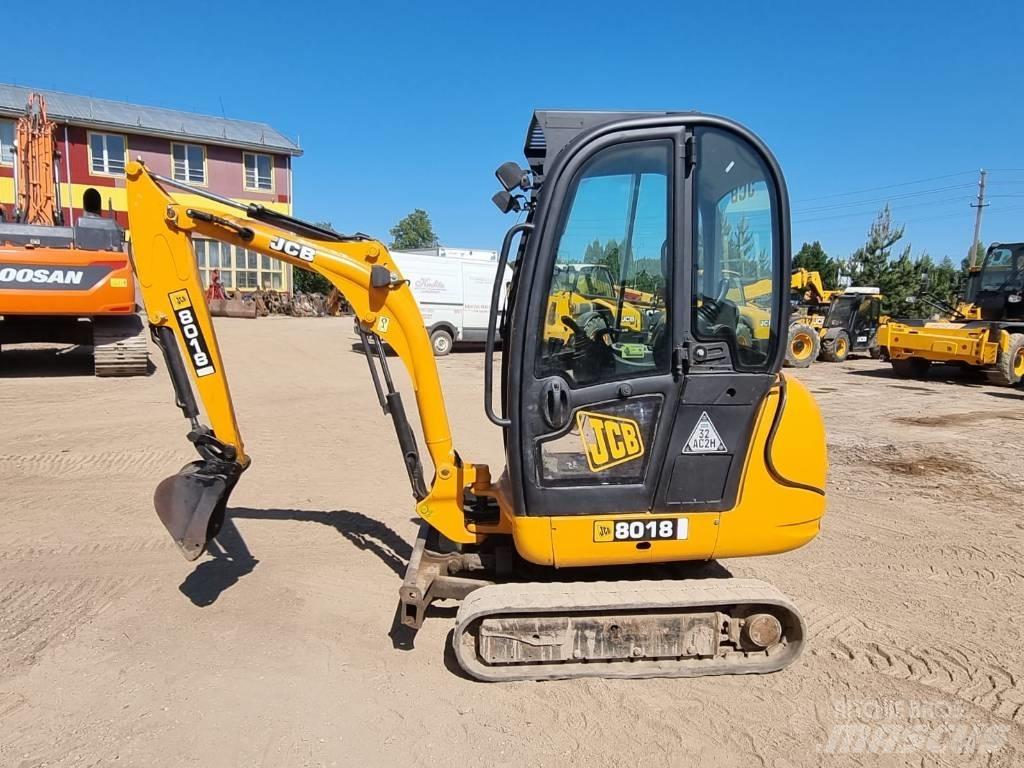 JCB 8018 Minigravemaskiner