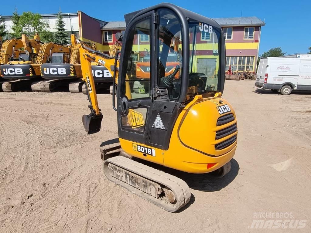 JCB 8018 Minigravemaskiner