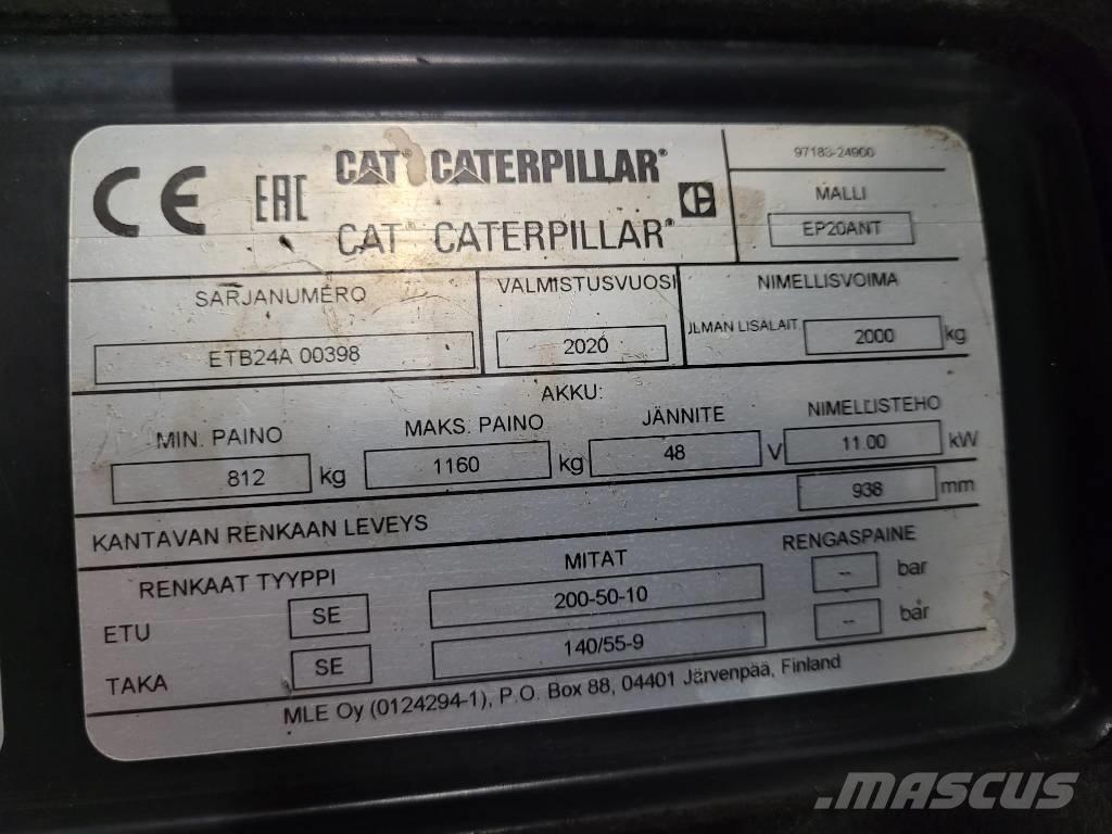 CAT EP20ANT El gaffeltrucks