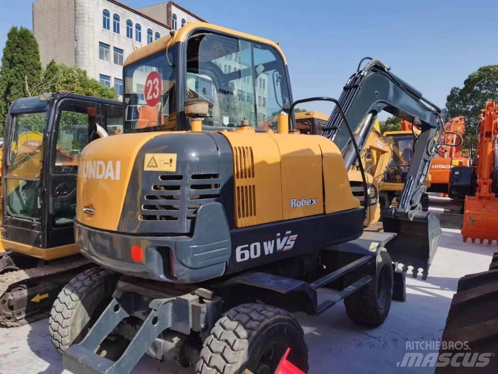 Hyundai Robex 60 W Gravemaskiner på hjul