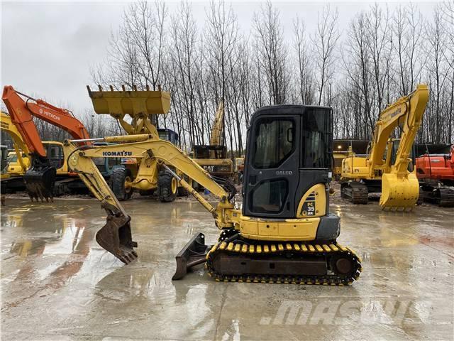Komatsu PC35MR-2 Gravemaskiner på larvebånd