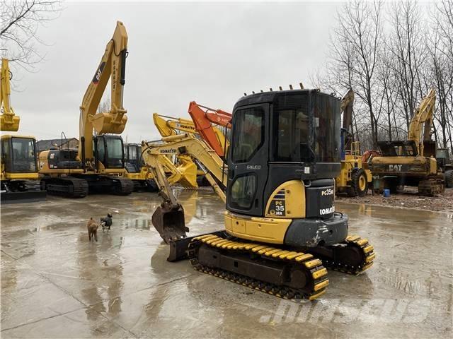 Komatsu PC35MR-2 Gravemaskiner på larvebånd