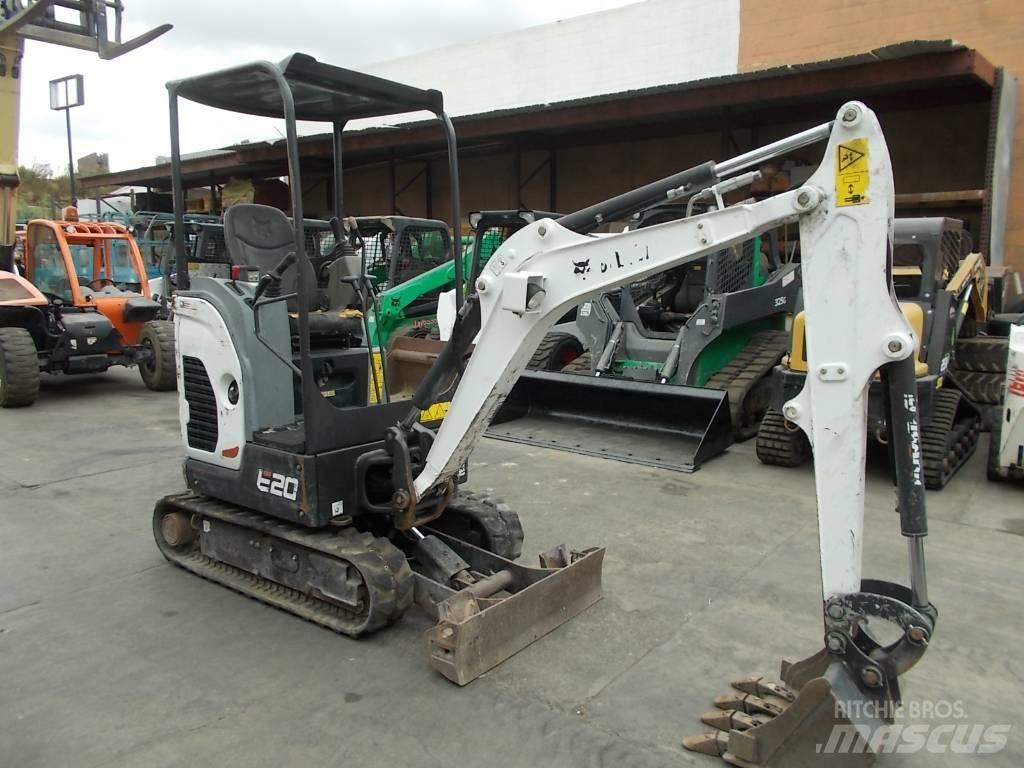 Bobcat E20 Minigravemaskiner