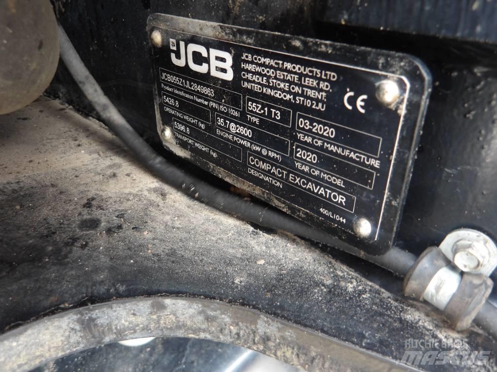 JCB 55Z-1 Minigravemaskiner
