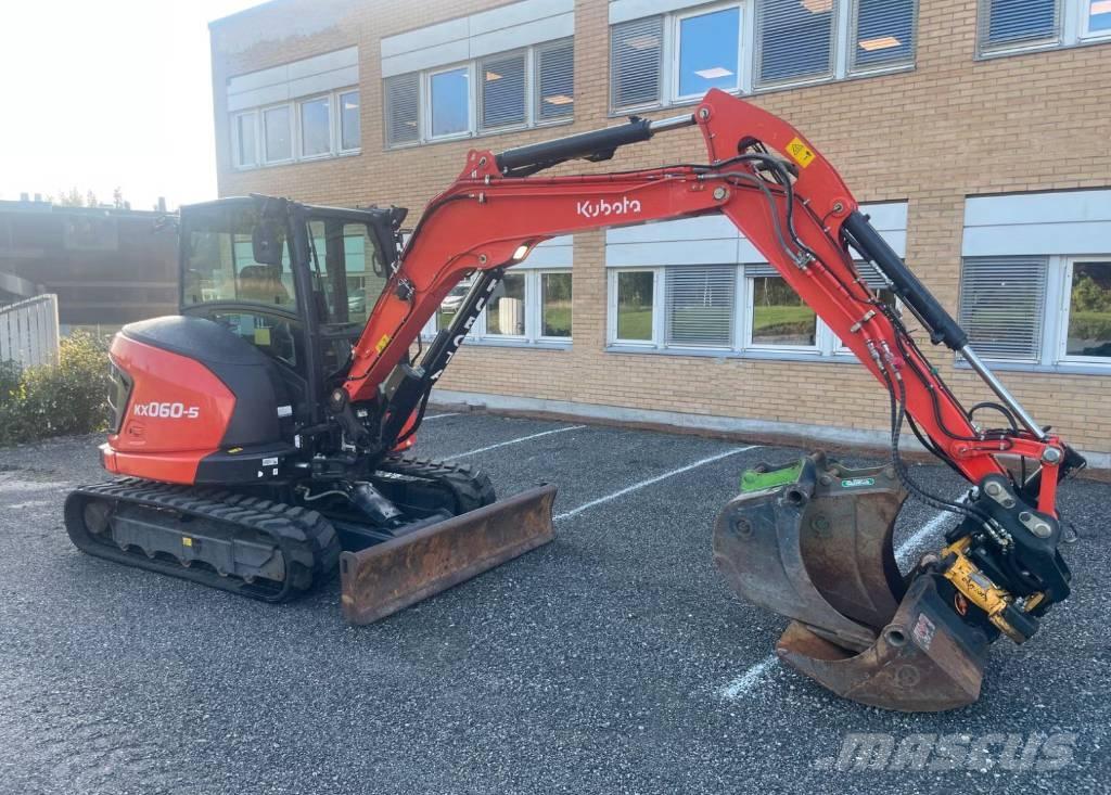 Kubota KX 060-5 Minigravemaskiner