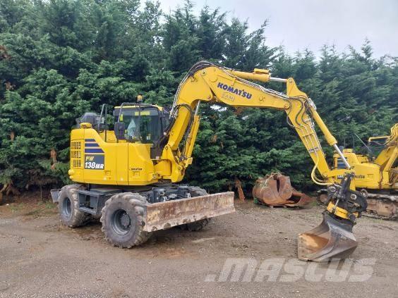 Komatsu PW138MR-11 Gravemaskiner på hjul