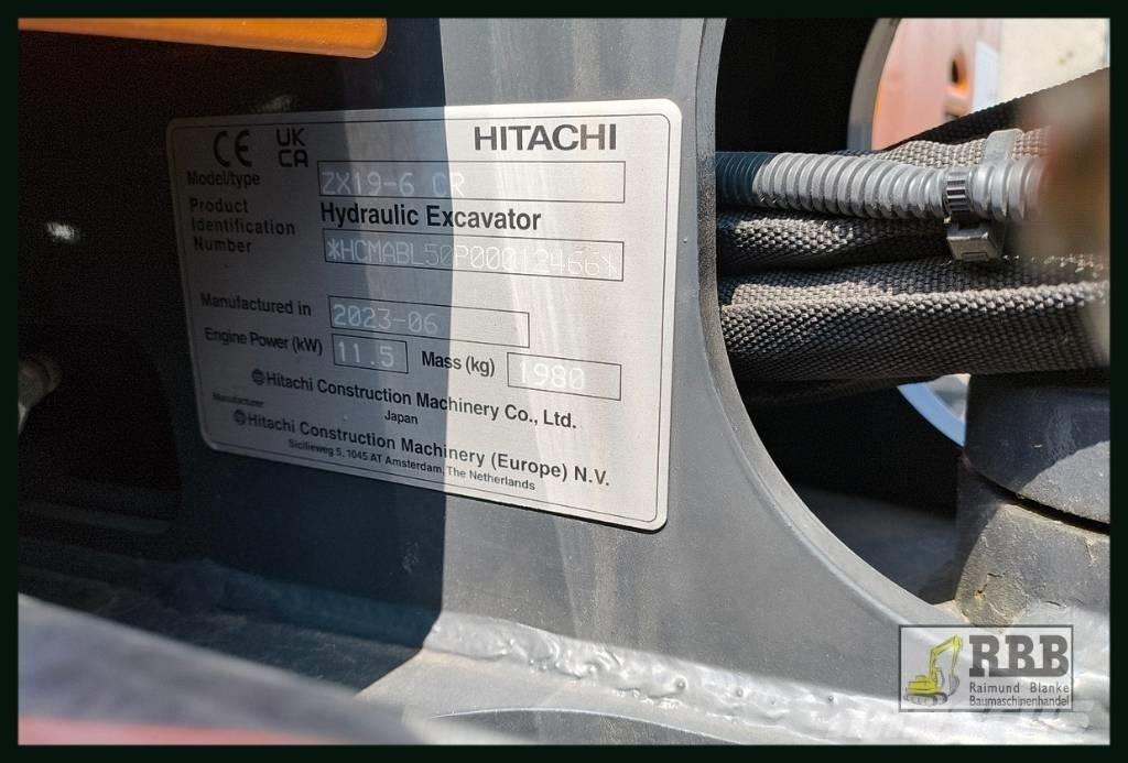 Hitachi ZX 19-6 CR Minigravemaskiner