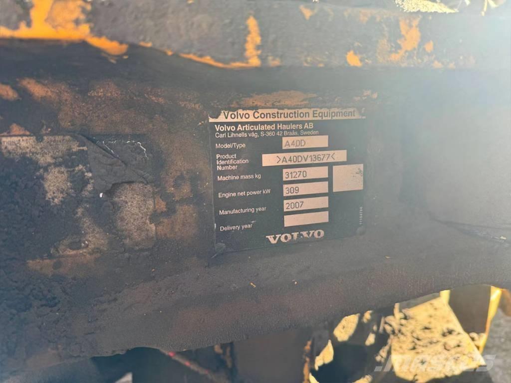 Volvo A 40 D Terrængående lastbiler